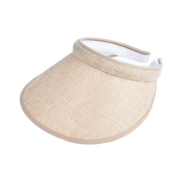 MABOTO Unisex Women Men Summer Sun Visors Cap Broad Wide Brim Topless