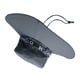 thumbnail image 3 of Sombrero de pesca transpirable de algodón y poliéster, sombrero de ala grande para el sol para hombre, verano, escalada de montaña, gris oscuro, 3 of 12