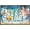 Barnwood Framed Version, variant on Hatsune Miku - Beach Party Wall Poster, 22.375" x 34" Framed