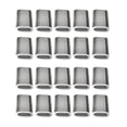 thumbnail image 1 of 20 Piezas Férulas de Aluminio Resistencia Yotijar Férulas de cable de acero, 1 of 8