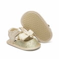 thumbnail image 5 of Yoyauz Baby Girl Mary Jane Shoes Anti Slip Rubber Sole Ballet Slippers Princess Dress Wedding Shoes Newborn Kids Shoes Toddler Shoes（0-12 Month）, 5 of 7