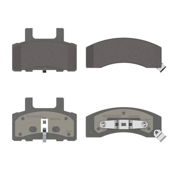 Wagner OEX OEX370M Disc Brake Pad Set Premium Semi - Met