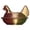 Gold, variant on 1PC Vintage Glass Hen on Nest Dish with Lid, on Nest Glass Dish, Glasses Candy Dishs with Lid -Shaped Chicken Fruit Bowl, Chicken Decor, for Home,Tabletop Decor
