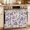 Grape purple, variant on Sunflower Bees Oven Skirt Curtain 27"Wx20"L,Waterproof Ruffled Stove Cover Skirt with 8 Ribbon Ties,Spring Summer Farmhouse Floral Watercolor Decorative Oven Door Curtain for Kitchen Dishwasher