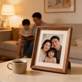thumbnail image 7 of Gytml Rustic Wood Picture Frame, 5X7 Inch Tabletop Photo Frame With Stand For Family Photos, Home Decor, Desk & Wall Mounting Father'S Day Graduation Gift(C-5X7 Inch), 7 of 7