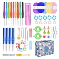 thumbnail image 1 of Crochet Hook Set Knitting Sewing Tools Full Set Crochet Starter Kit Cactus, 1 of 8