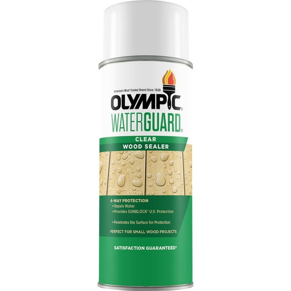 Olympic WaterGuard 11 oz. Clear Exterior Waterproofing Wood Sealer Spray