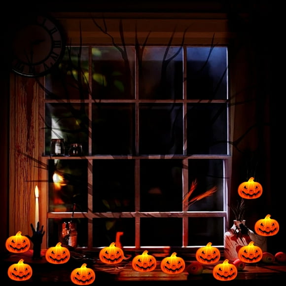 LSLJS Halloween Pumpkin Lights Party Decoration Supplies Decorations LED Night Lights Vibes Decoration Props Toys Pumpkin Lights Halloween Decorations Gifts for Women/Men