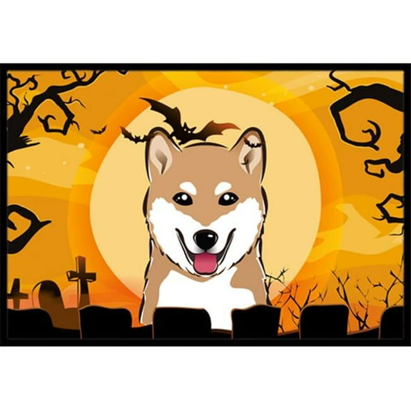 Halloween Shiba Inu Indoor & Outdoor Mat, 24 x 36 in.