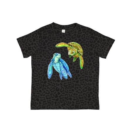 

Inktastic Sea Turtles Swimming Together Gift Toddler Boy or Toddler Girl T-Shirt