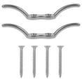 thumbnail image 1 of RUNROTOO Crochet de Corde en Acier Inoxydable 2 Pcs Fixation Durable pour Drapeaux, 1 of 8