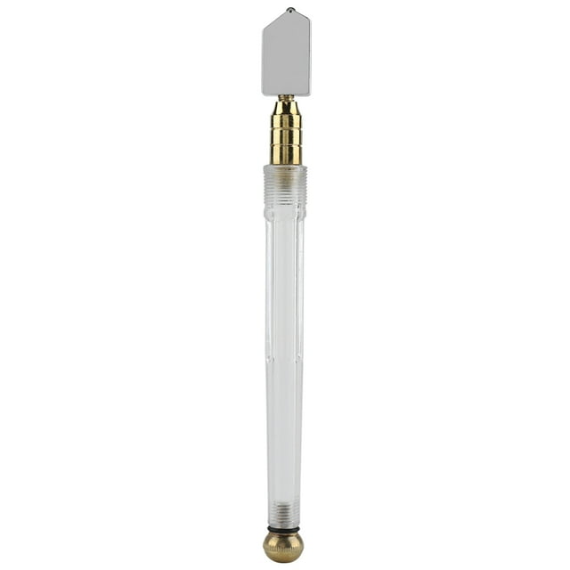 Cortador de vidrio Supercutter con mango de metal y cabezal recto para cortar vidrio, azulejos y espejos RT-208A