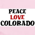 thumbnail image 2 of CafePress - Peace Love Colorado Infant Bodysuit - Baby Light Bodysuit, Size Newborn - 24 Months, 2 of 4