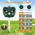 thumbnail image 5 of Repelente solar ultrasónico para mascotas, repelente para ratones, repelente de insectos, repelente de serpientes, accesorios repelentes multifuncionales para jardín al aire libre., 5 of 5