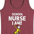 thumbnail image 3 of Dr. Seuss - School Nurse I Am Sam I Am - Women's Racerback Tank Top, 3 of 6
