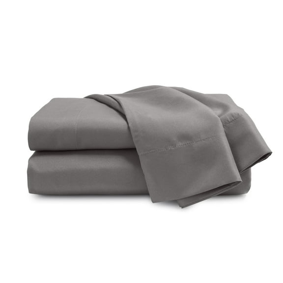 Martex Easy Living 2-Pack Standard Microfiber Pillowcases | Brushed Soft | Gray