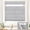 Grey-21" W x 64" H, variant on Grey 45" W x 64" H No Drill Top Down Bottom Up Roman Window Shades