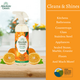 thumbnail image 5 of Absolute Green All Purpose Cleaner Spray, Multi-Surface Cleaning, Safe Around Kids + Pets, Orange Scent, 25 oz (2 Pack), 5 of 6