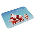 thumbnail image 1 of Multicolor Area Rug 15.75x23.62 Inch Soft Floor Mat Christmas Mat, 1 of 2