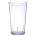 thumbnail image 2 of G.E.T. 6616-1-CL Textured Clear 16 Oz. Tumbler - Dozen, 2 of 5