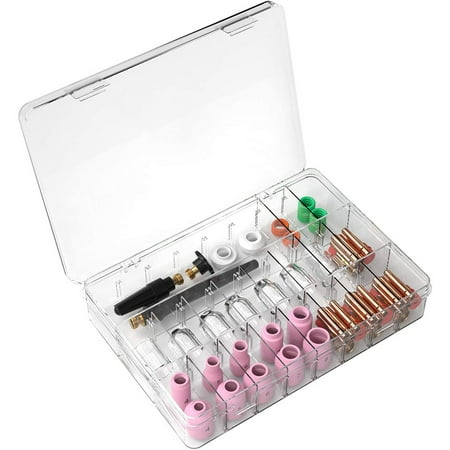 

68PCS Welding Accessories For Stubby Gas Lens For TIG Welding torch WP-17/18/26