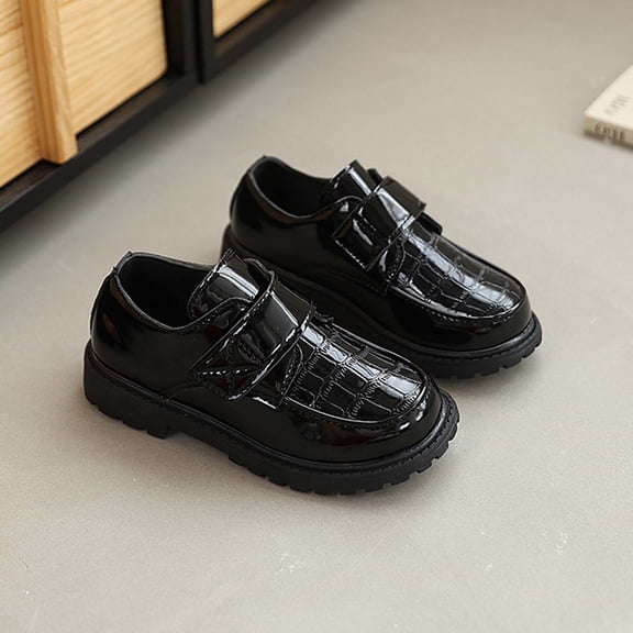LvhaoGJOB Boys' Loafers - Comfortable Fit, Stylish Design & Non-Slip Platform Sole