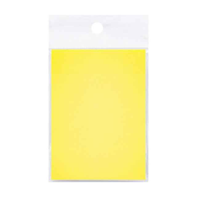 PEONAVET Sticky Note 50 Feuilles de Notes Adhésives Papier Transparent Clair Notes Adhésives Mémo Carnet Insert pour École Bureau Étudiants
