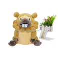 thumbnail image 2 of Plush Toys Fit Bidoof Soft Stuffed Toys Japan Movie Anime Bidoof Bibarel Dolls Cute Christmas Birthday Children Gifts 13cm Bidoof, 2 of 5
