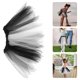 thumbnail image 3 of 1pc Ropa para niños para niños Black-White's Bubble's Skirt Baby Dancing Tulle Falda, 3 of 5