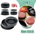 thumbnail image 2 of Hamburger Meat Press Maker Round Shape Non-Stick Stuffed Burger Patties Beef Grill Pie Press Mould Maker Kitchen Accessories, 2 of 5