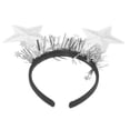 thumbnail image 4 of KAKOWELY Diadema de estrellas con lentejuelas brillantes para fiestas y festivales, accesorios fotográficos exquisitos, diademas de estrellas fáciles de usar para mujeres y niñas, 4 of 5