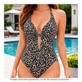 thumbnail image 4 of Traje de baño Ocean Pacific para Mujer Tirantes Nudo Multicolor Talla EG, 4 of 4