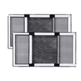 thumbnail image 1 of BafloTEX Expandable Adjustable Window Screen Horizontal 10" H x 14" - 24" W with Aluminum Frame 2 Pack White, 1 of 8