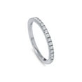 thumbnail image 3 of 1/4ct Lab Created Diamond Wedding Ring 14K White Gold, 3 of 3