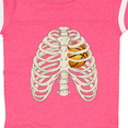 thumbnail image 4 of Inktastic Basketball Heart Boys or Girls Baby Bodysuit, 4 of 5