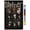 Poster & Clip Bundle, variant on Slipknot - Masks 08 Wall Poster, 22.375" x 34"