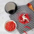 thumbnail image 5 of Manual Food Chopper - Onion Chopper Vegetable Cutter - Mini Chopper Nut Meats - Vegetable Dicer - Hand Chopper - Chopper One Piece - Black - 3 Cup, 5 of 5