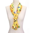 thumbnail image 3 of Mardi Gras Fleur de Lis Patterned Lightweight Scarf, 3 of 4