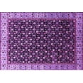 thumbnail image 1 of Ahgly Company Indoor Rectangle Oriental Purple Industrial Area Rugs, 8' x 10', 1 of 4