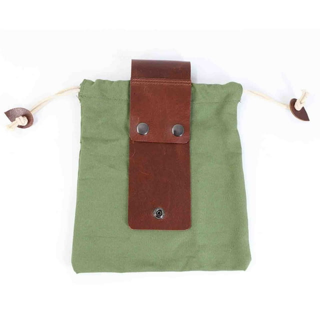 SDNall Camping Storage Bag, Outdoor Foraging And Fruit Picking Bag With Waist Hanging Belt, For Convenient Jungle Tool And Small Garbage Bags Storage