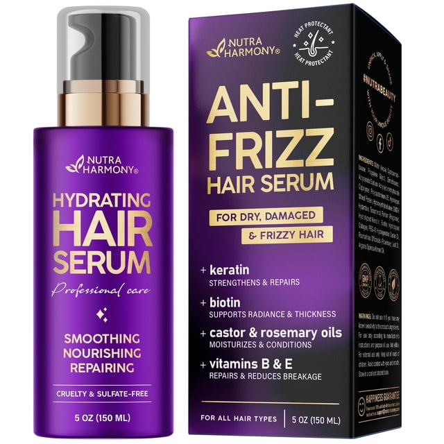 Sérum Capilar Nutraharmony Hidratante para Cabello Encrespado y Dañado 150 ml