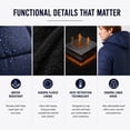 thumbnail image 6 of Mens Sherpa-Lined Hooded Puffer Jacket (Sizes, S to 2XL), 6 of 8