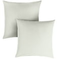 thumbnail image 3 of Sorra Home  Outdoor Boucle Pillow Set of 2 24 in H x 24 in W x 6 in D - Snow, 3 of 5