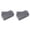 Grey, variant on Microfiber Glass Cleaning Cloth 6 Pack 15.75 x 15.75 Inch, Lint Free Quickly Clean Windows Glasses Windshields Mirrors Stainless Steel Chrome Tile, Home Cleaning Supplies, Blue