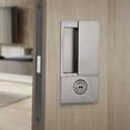 thumbnail image 2 of Handleless Flat Lock Modern Bedroom Recessed Door Handle Silent Push-Pull, 2 of 5