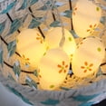 thumbnail image 5 of Qocolhg Easter Egg String Lights Ornaments Egg Decorations Indoor Lights Battery Operated String Lights for Party Xmas Wedding Fireplace Mantels Entrance Tree Easter Decor Clearance,5ft 10LED, 5 of 8