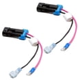thumbnail image 2 of Tracker Boat Wire Connector Plugs | 166593 2-Spade Male  (Pair), 2 of 2