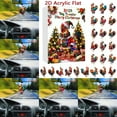 thumbnail image 4 of Rooster Themed Advent Calendar Ornament Set Featuring Santa Hat And Scarf Design For Festive Holiday Countdown Celebration With 24 Unique Decorative, 4 of 6
