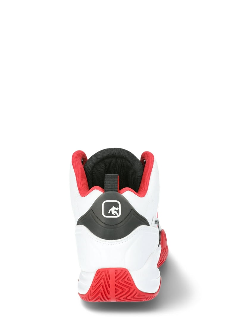 AND1 Basketball Shoes Mens 13 White Black Red High Top MNAN28ES031 Sneaker AND1 Mens Athletic Basketball Shoes White Black MNAN28ES031  main image 4