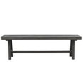 thumbnail image 2 of Vifah V1820 Outdoor Patio Dining Picnic Bench, 5-Foot, Gray, 2 of 4